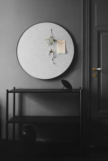 Πίνακας ανακοινώσεων Retell Ø80 cm - Ανοιχτό γκρι - Gejst