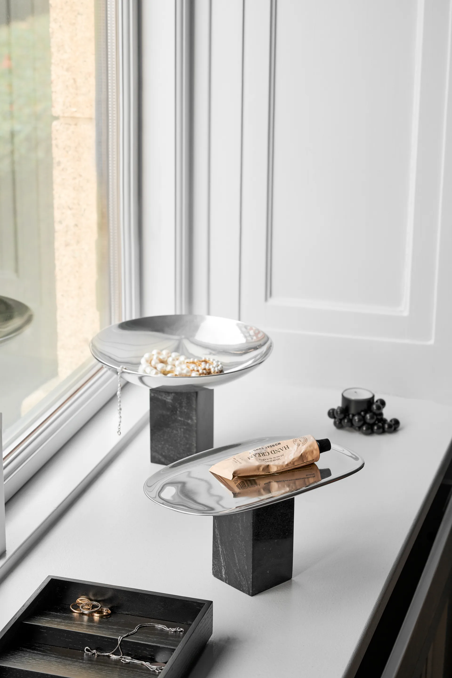 Sapoto μπολ μεσαίο Ø 22 cm, Ασημί Gejst