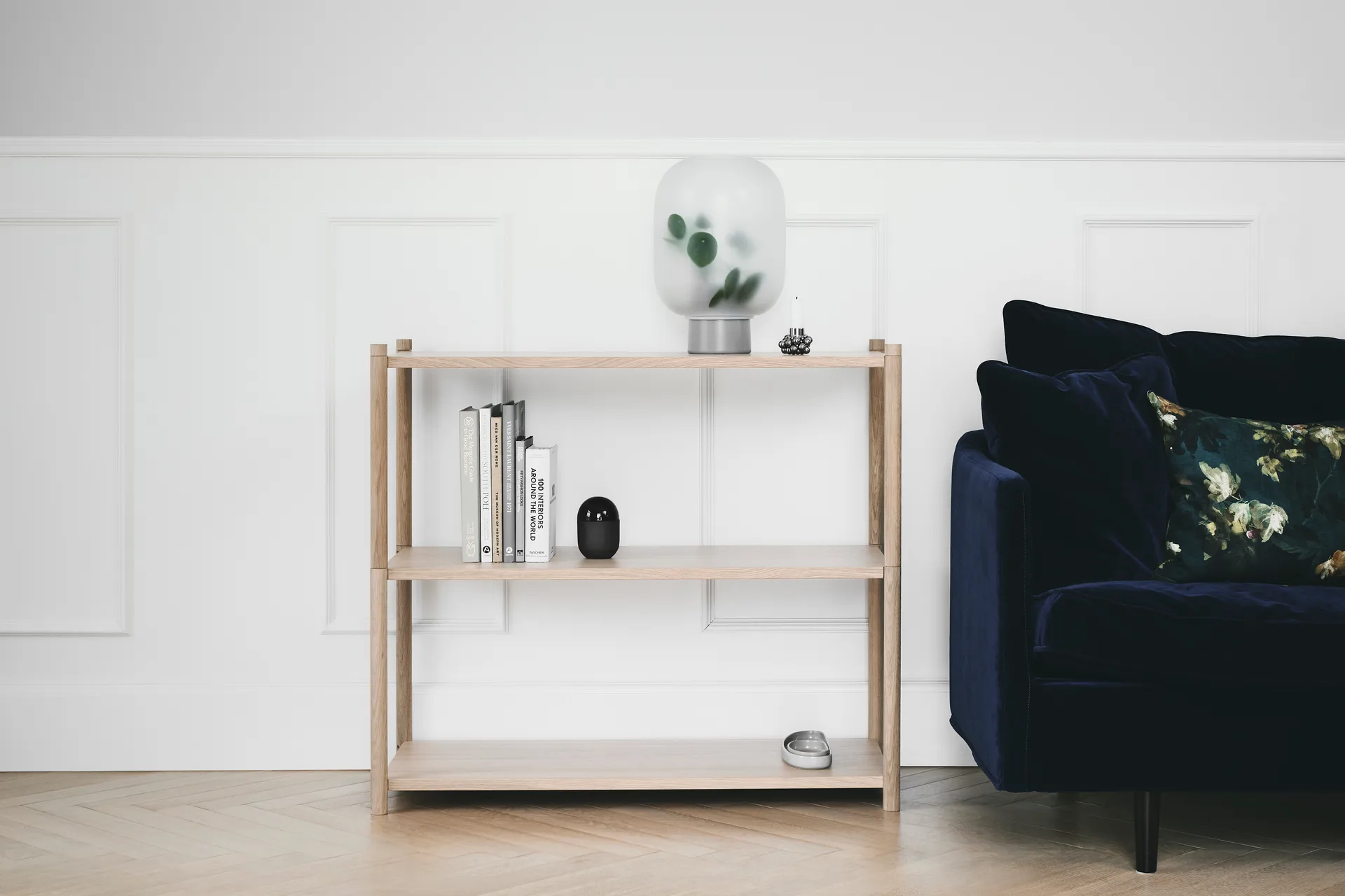 Sceene bookcase A, Ανοιχτή δρυς Gejst