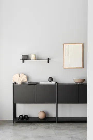 Sceene βιβλιοθήκη H - Μαύρη βαμμένη δρυς - Gejst