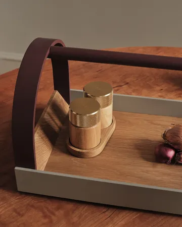 Sina μύλος αλατιού και πιπεριού 6 cm - Δρυς-ορείχαλκος - Gejst