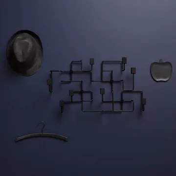 Underground κρεμάστρα - Μαύρο-svartbetsad ek - Gejst