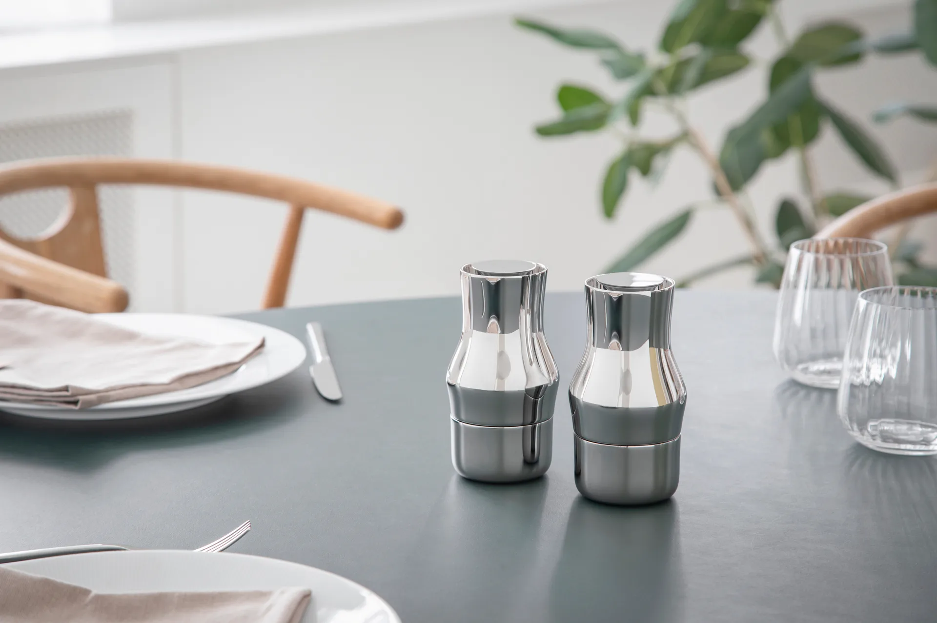 Dorotea μύλος μπαχαρικών 14 cm, Γυαλισμένο ατσάλι Gense