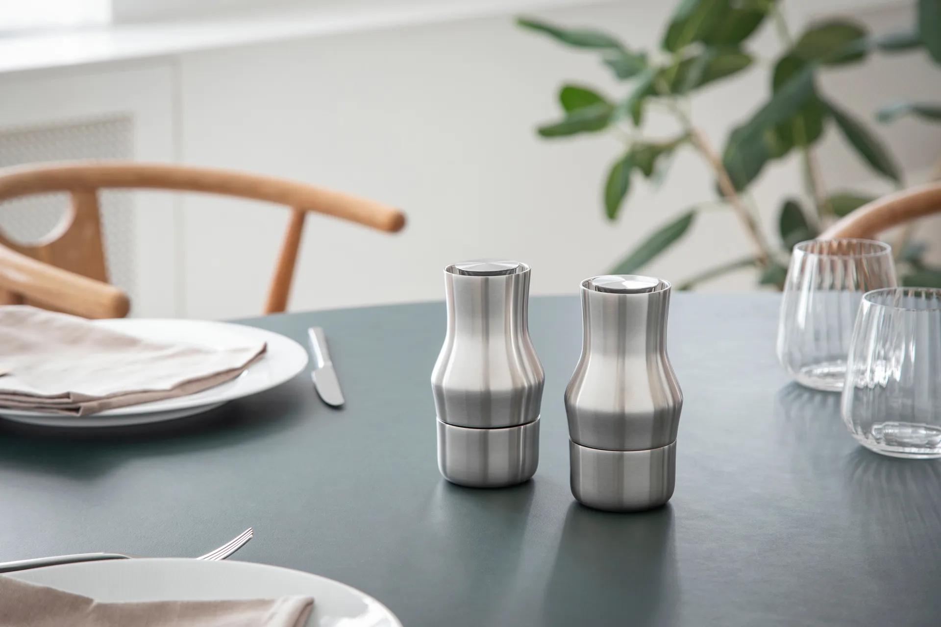 Dorotea μύλος μπαχαρικών 14 cm, Ματ ατσάλι Gense