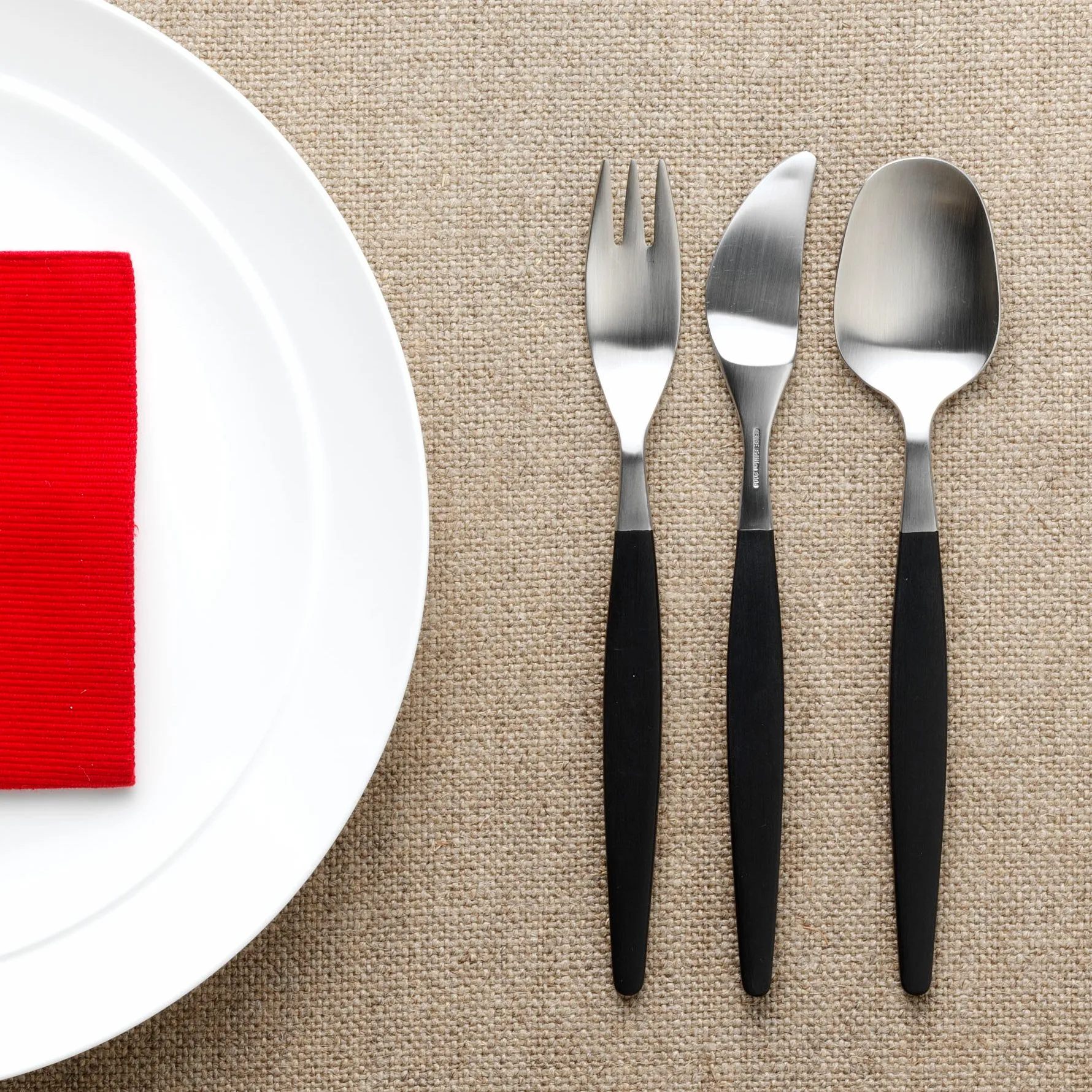 Focus de Luxe μαχαιροπίρουνα 12 τμχ., ανοξείδωτο ατσάλι Gense