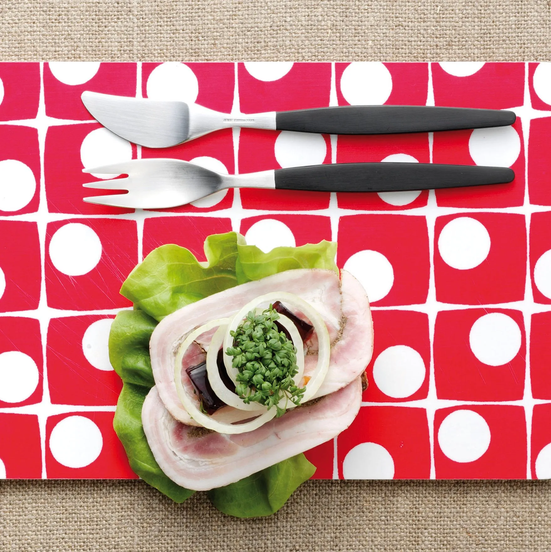 Focus de Luxe μαχαιροπίρουνα 12 τμχ., ανοξείδωτο ατσάλι Gense