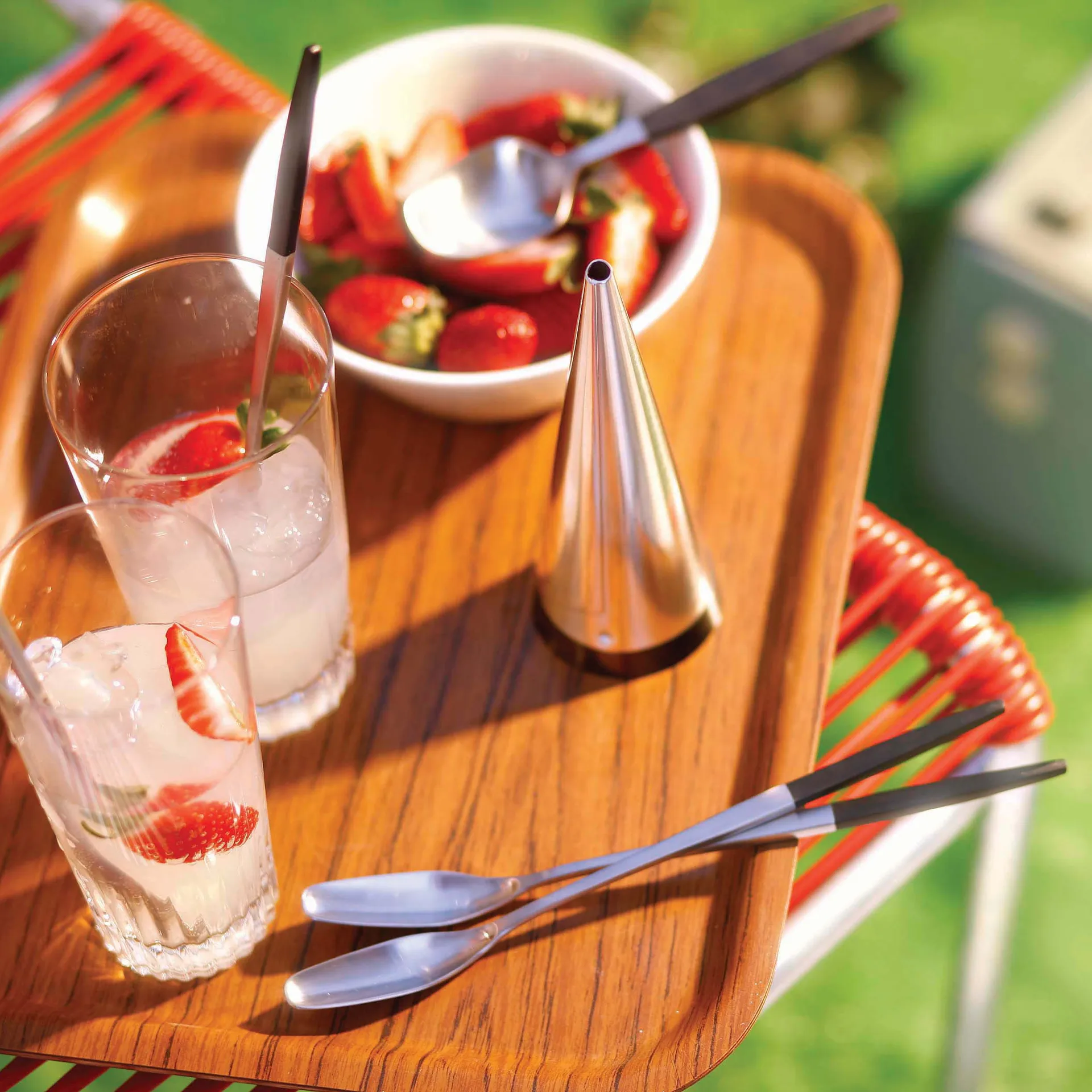 Focus de Luxe κουταλάκια του γλυκού, Συσκευασία 4 τεμαχίων Gense