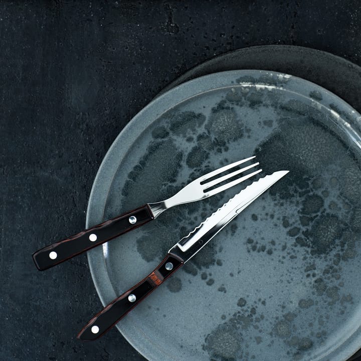 Old Farmer επιτραπέζιο μαχαίρι  - ξύλο-ανοξείδωτο ατσάλι - Gense
