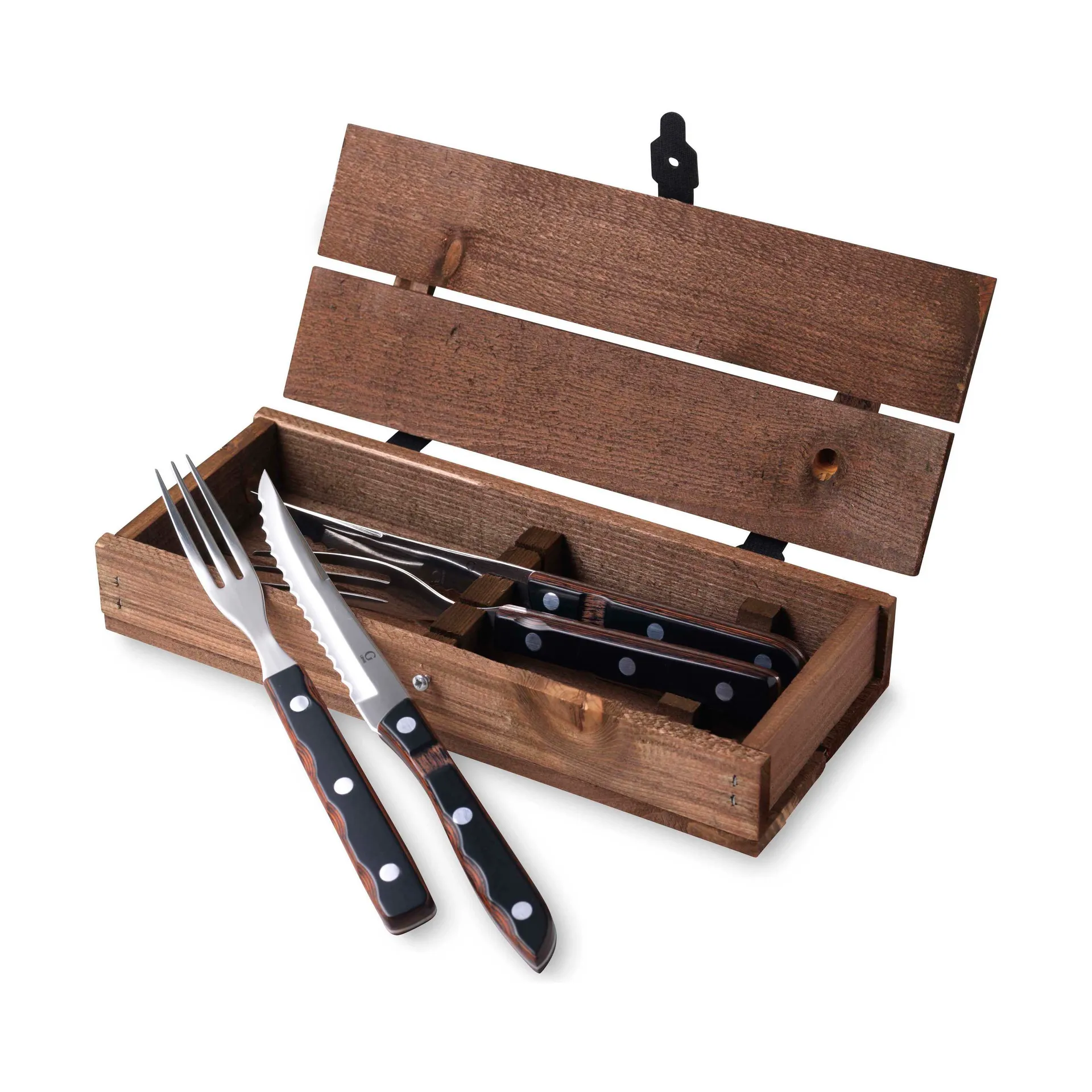 Old Farmer μαχαιροπίρουνα, Μαχαιροπίρουνα κρέατος 4 τμχ. Gense