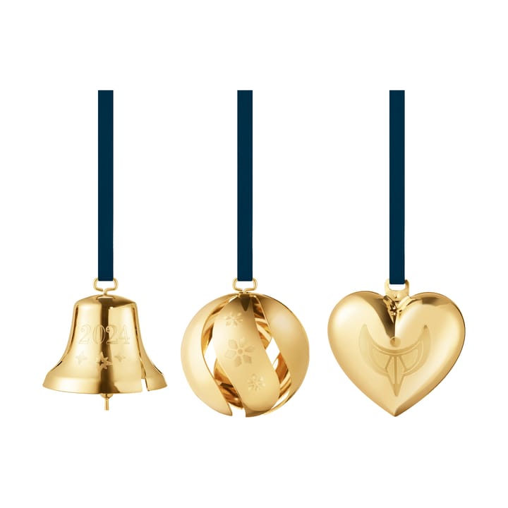 Σετ δώρου 2024 3 τεμαχίων, Επιχρυσωμένο Georg Jensen