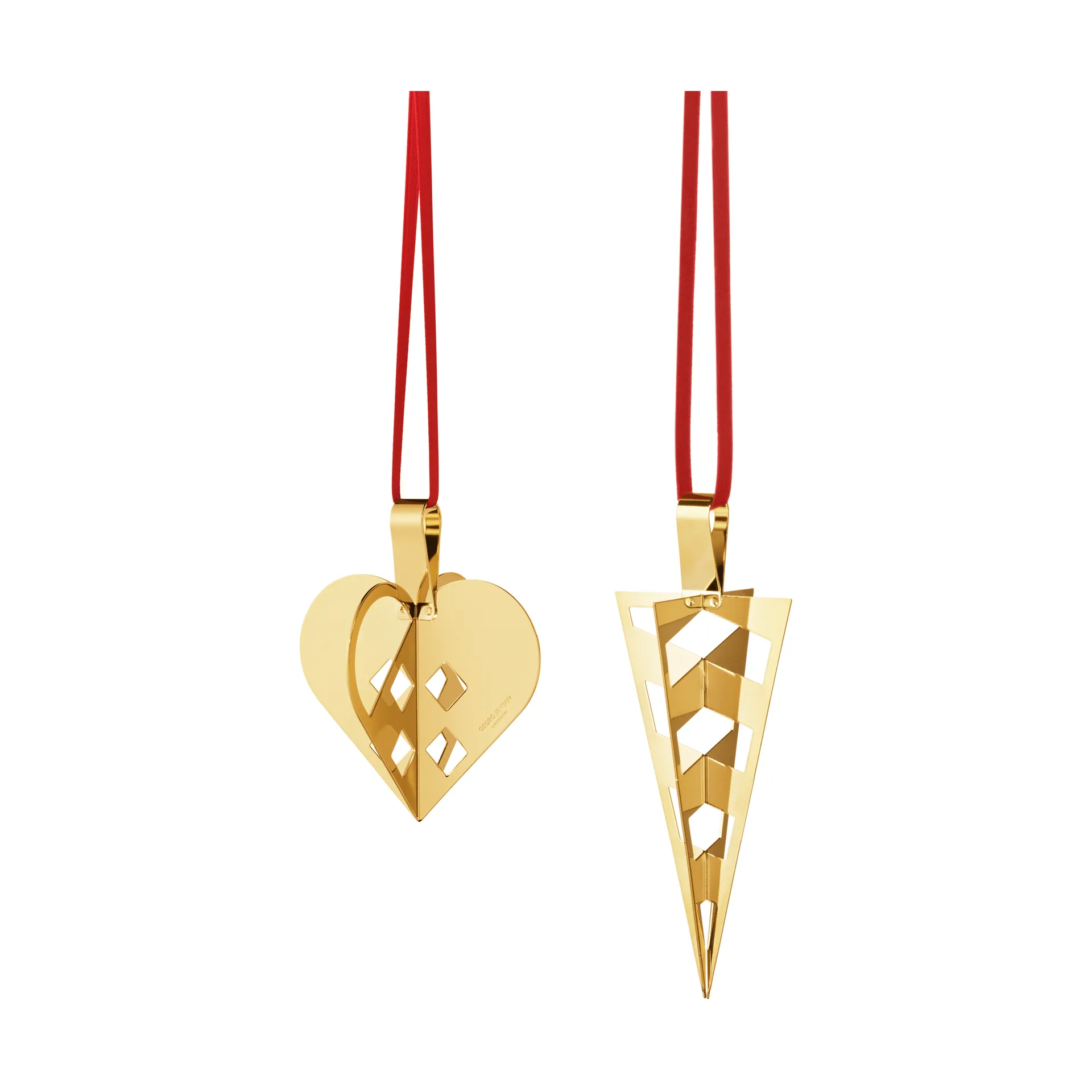 Σετ δώρου 2025 2 τεμαχίων, Επίχρυσο ορείχαλκο Georg Jensen