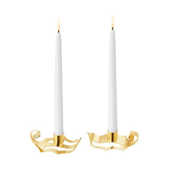 κηροπήγια του 2026 - Χρυσό, 2 τεμάχια - Georg Jensen