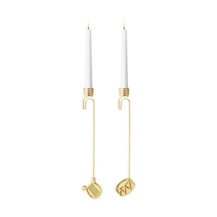Σετ κηροπηγίων του 2026 - Χρυσό - Georg Jensen