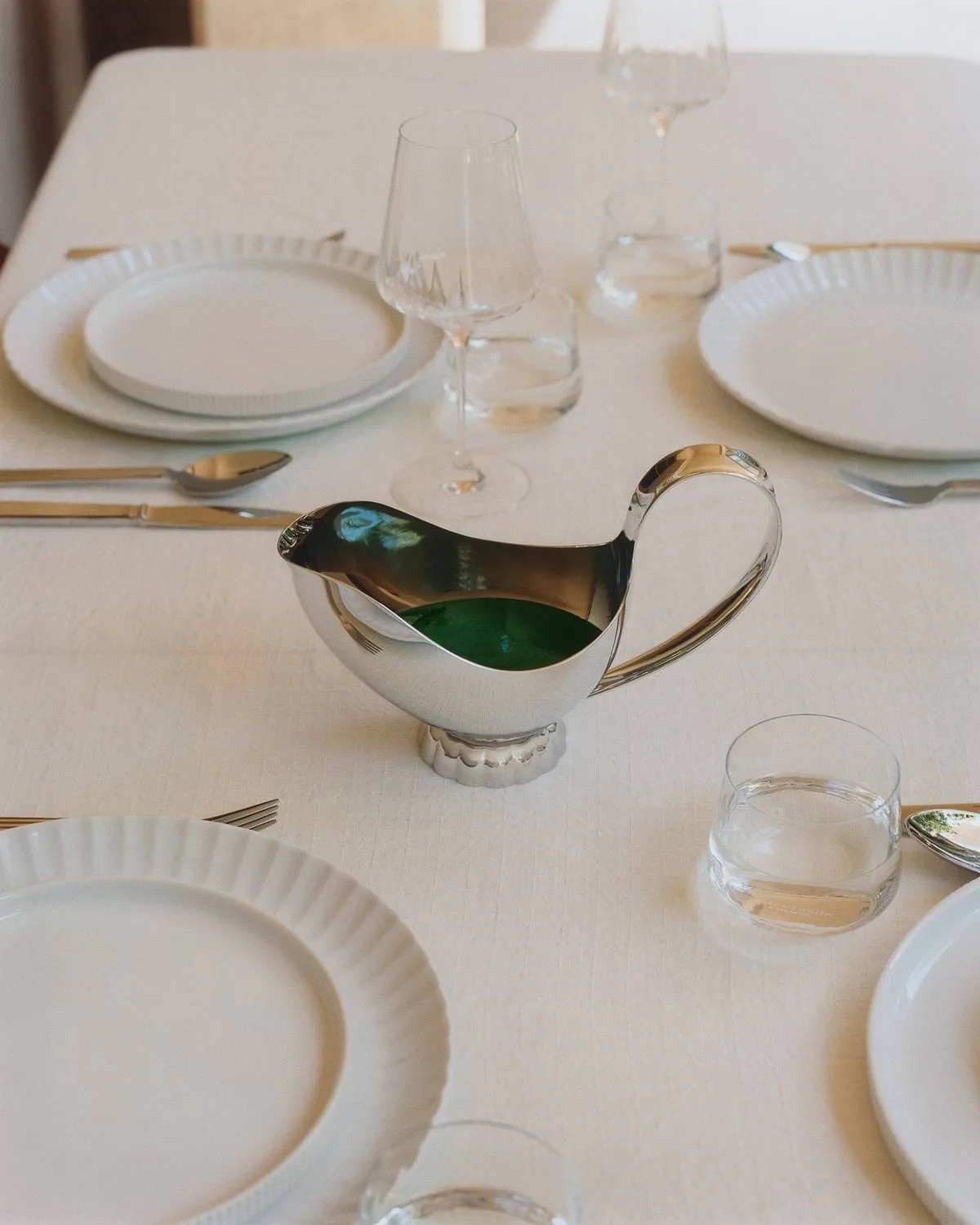 Bernadotte σαλτσιέρα, Ανοξείδωτος χάλυβας, 14 cl Georg Jensen