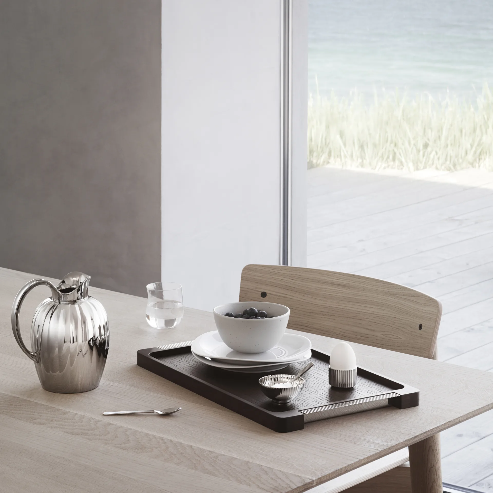 Bernadotte καράφα 1.6 L, ανοξείδωτο ατσάλι Georg Jensen