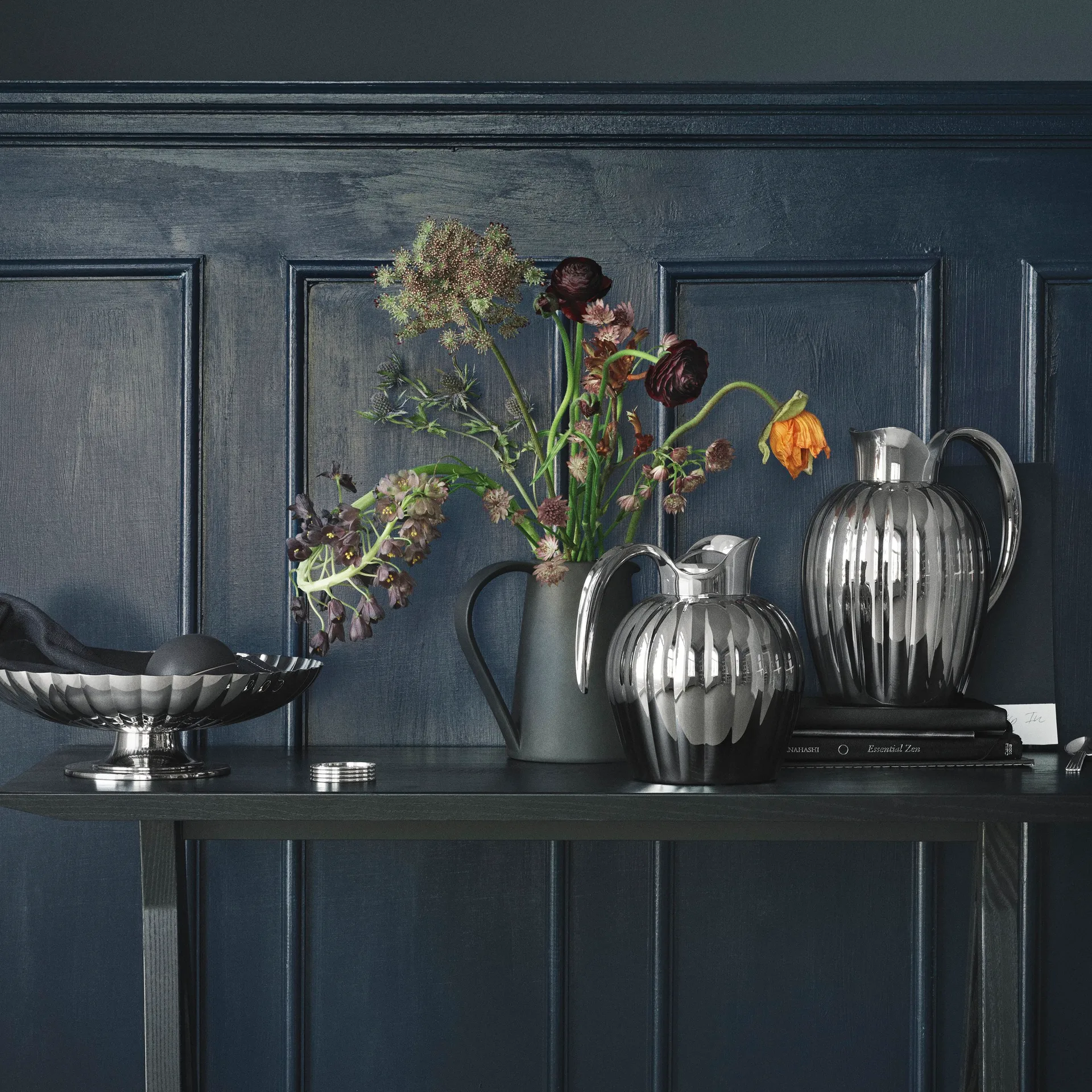 Bernadotte δίσκος με βάση, Ø 28 cm Georg Jensen