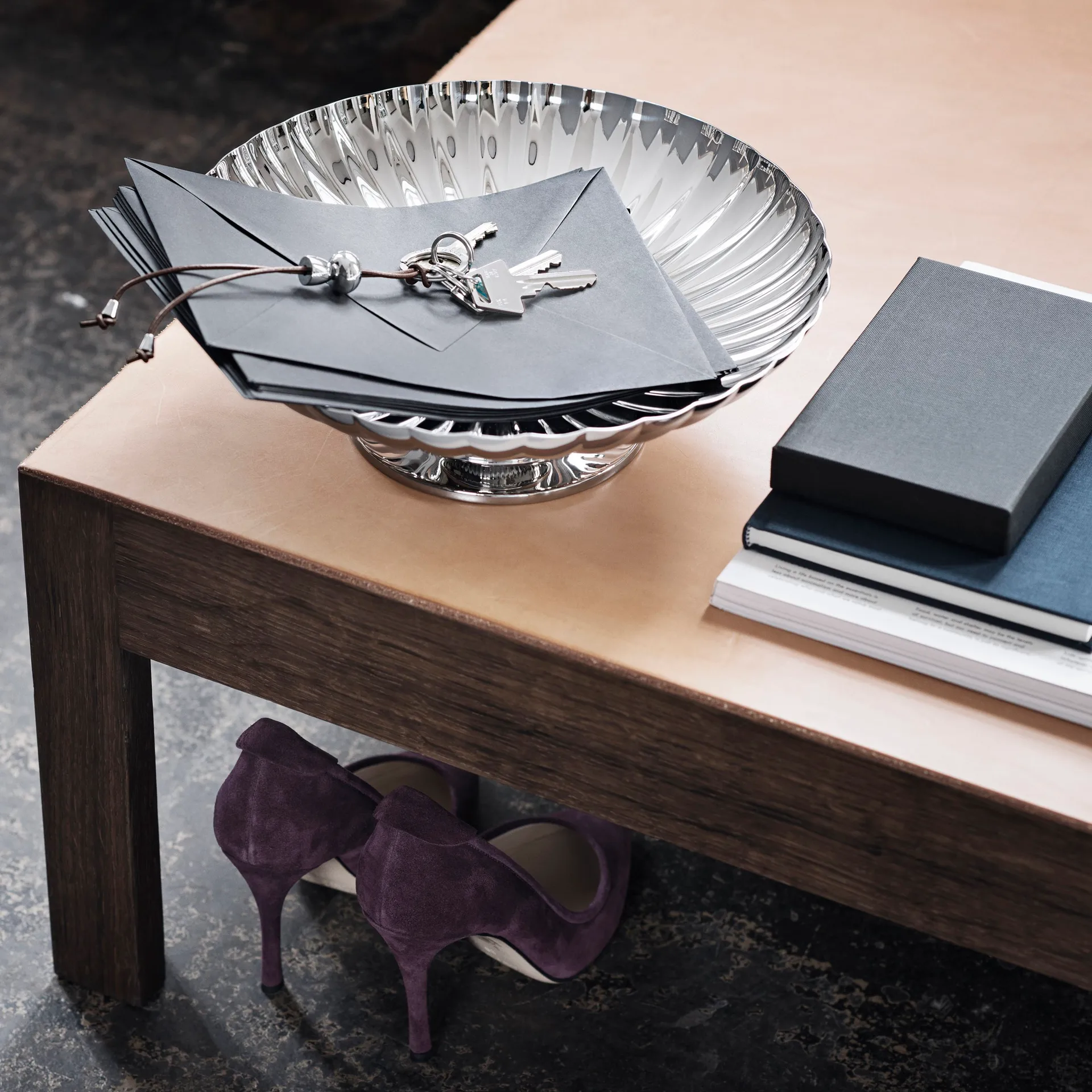 Bernadotte δίσκος με βάση, Ø 28 cm Georg Jensen