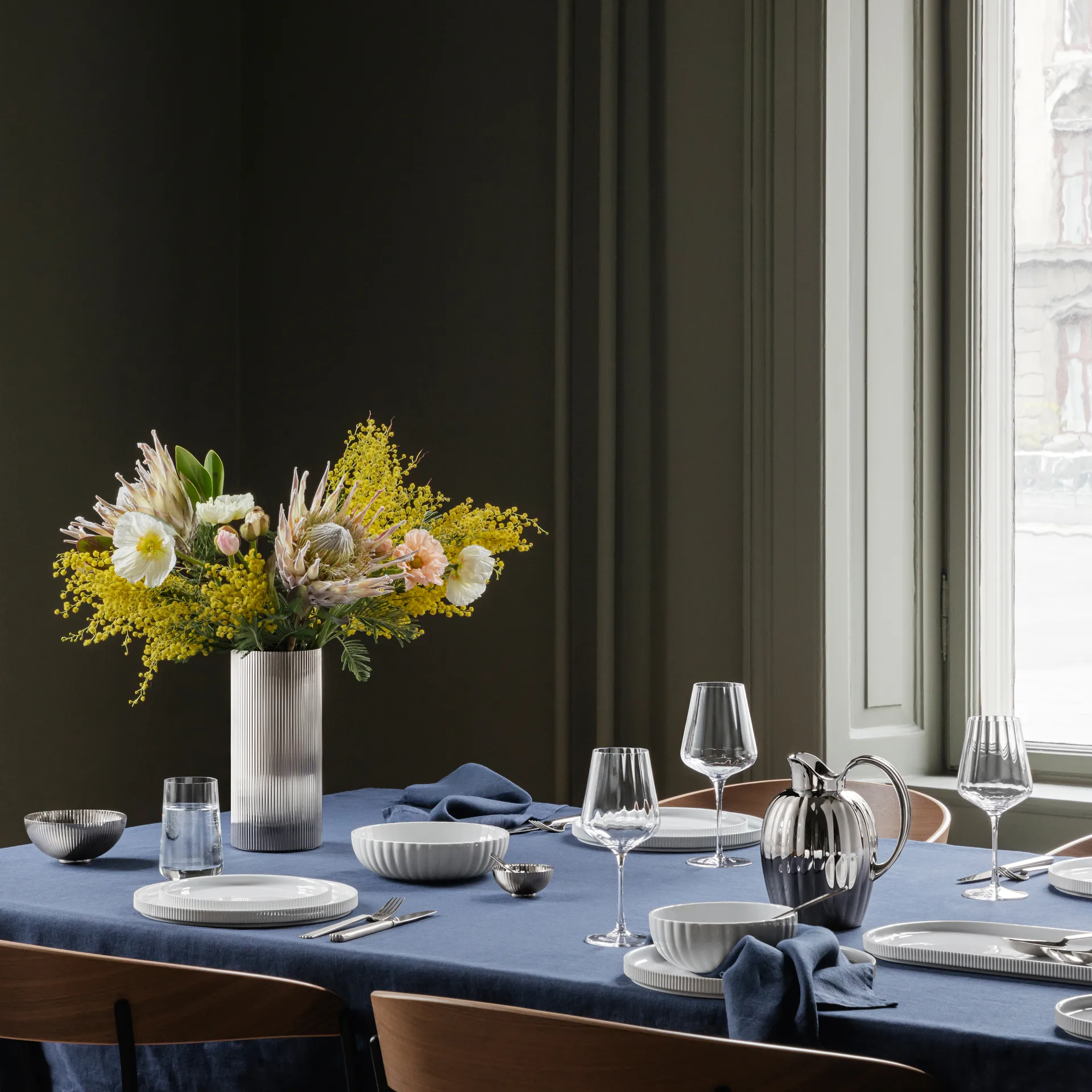 Bernadotte ψηλό ποτήρι ποτού 38 cl 6 τεμάχια, κρυσταλλίνη Georg Jensen