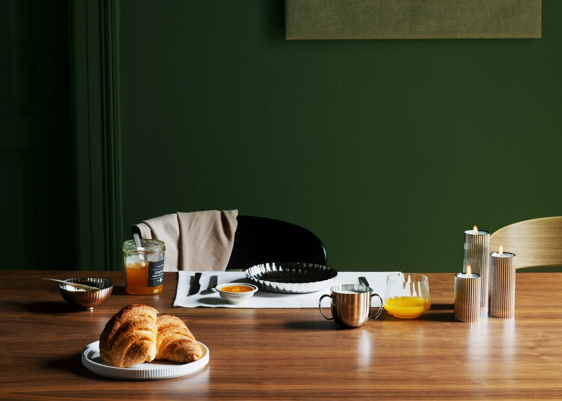 Bernadotte κηροπήγιο 8 cm, Ανοξείδωτο ατσάλι Georg Jensen