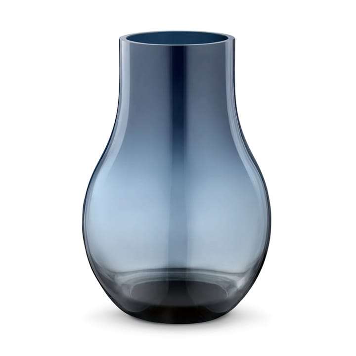 Cafu γυάλινο βάζο μπλε - μικρό, 21,6 cm - Georg Jensen