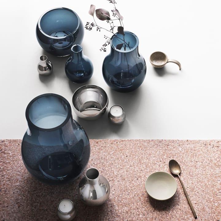 Cafu γυάλινο βάζο μπλε, μικρό, 21,6 cm Georg Jensen