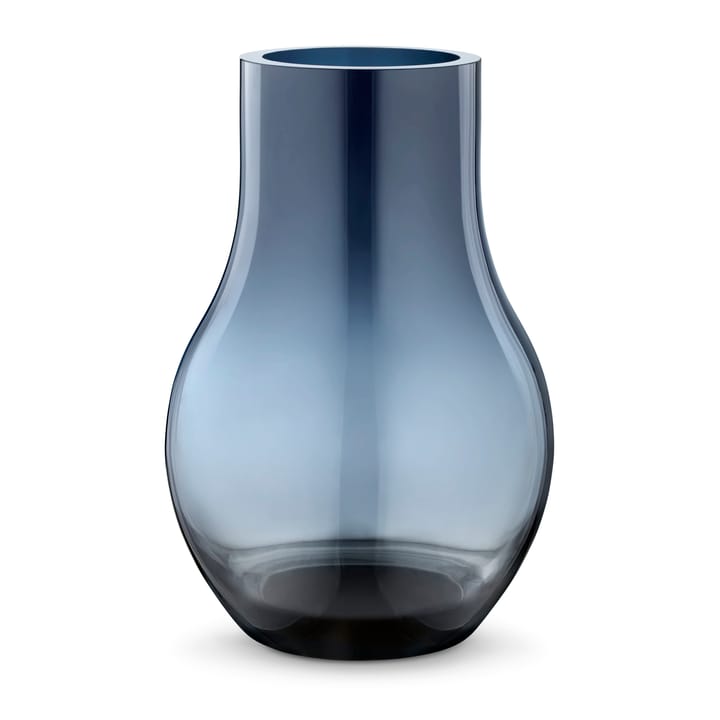 Cafu γυάλινο βάζο μπλε - μεσαίο, 30 cm - Georg Jensen