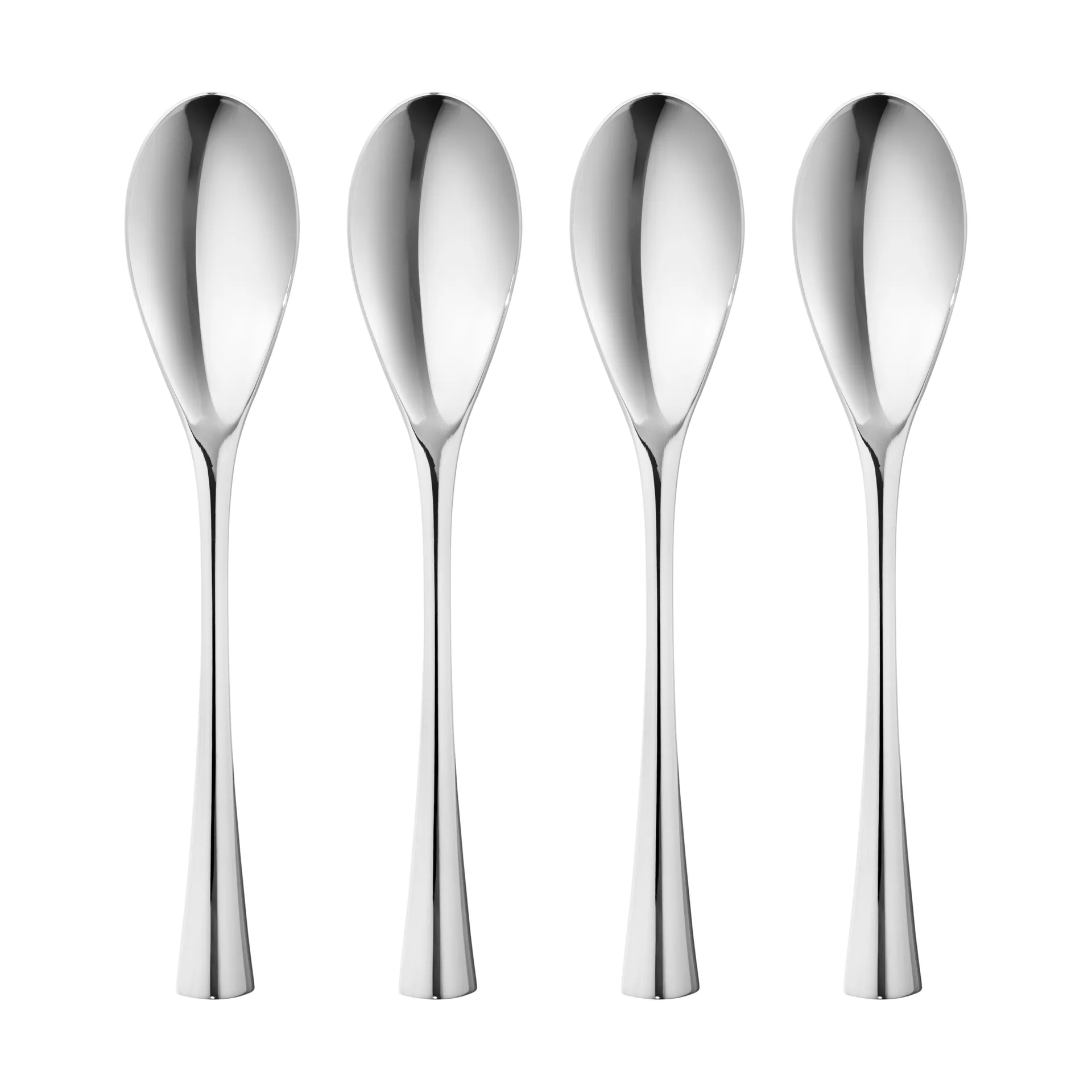 Κουτάλι του γλυκού Cobra 4 τεμ., Ανοξείδωτο ατσάλι Georg Jensen
