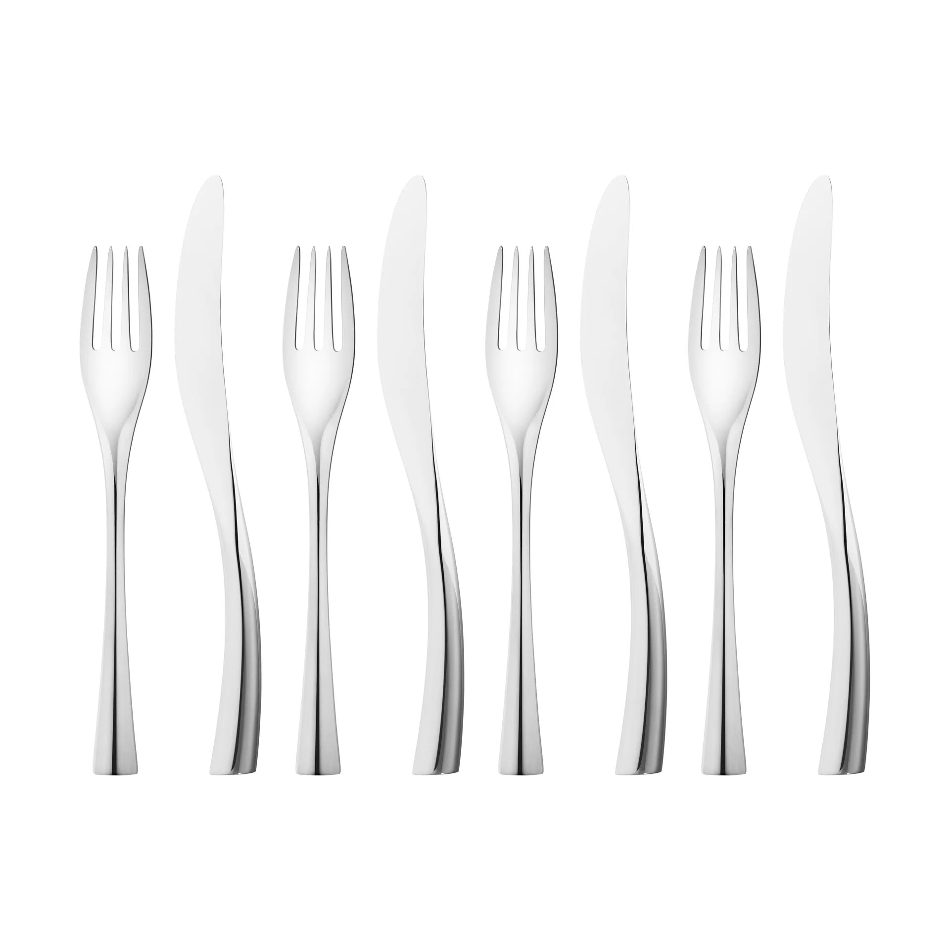 Μαχαιροπήρουνα Cobra 8 τεμ., Ανοξείδωτο ατσάλι Georg Jensen