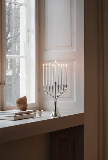 Κεριά Cobra Hanukkah 18 τεμ. - Λευκό - Georg Jensen