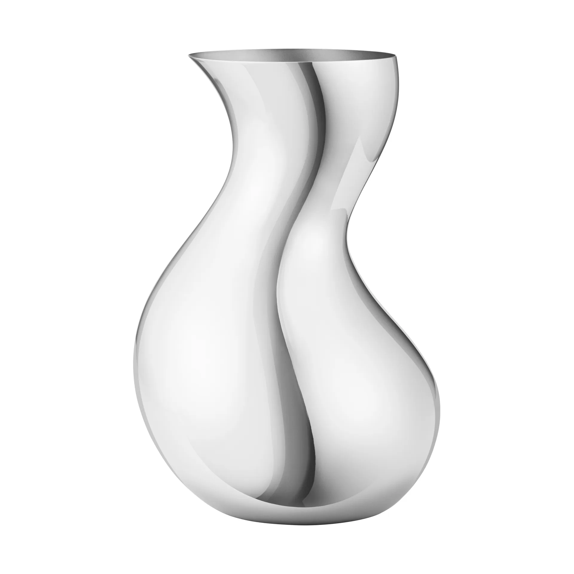 Cobra βάζο, Ανοξείδωτο ατσάλι, medium Georg Jensen