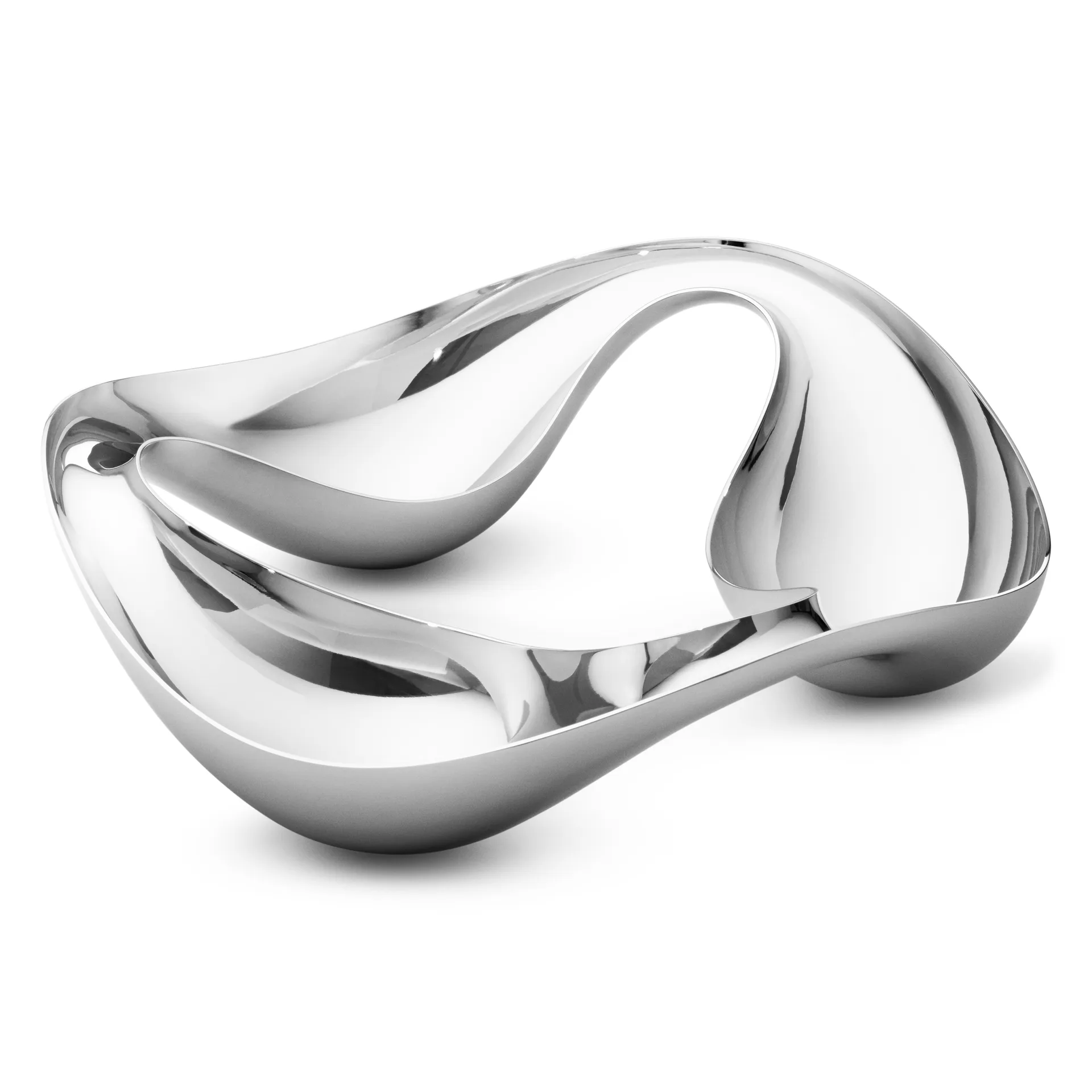 Cobra τριπλό μπολ, ανοξείδωτο ατσάλι Georg Jensen