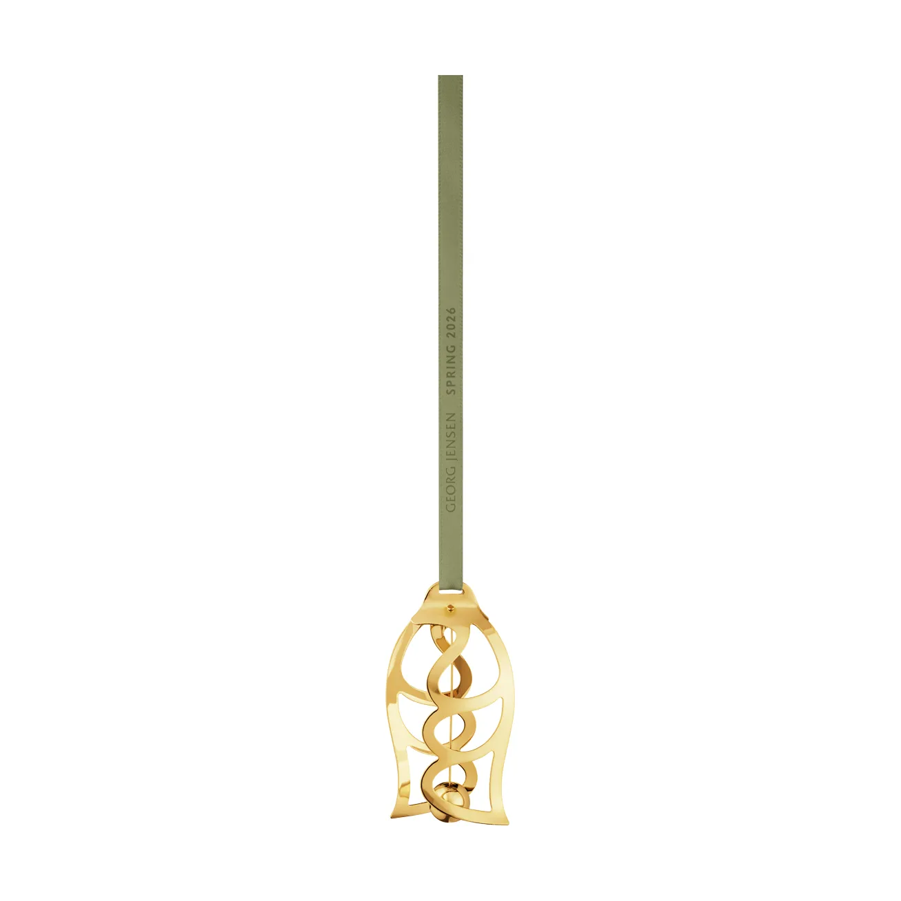 Georg Jensen πασχαλινό κρεμαστό διακοσμητικό  , Τουλίπα, επιχρυσωμένο με 18 Κ χρυσό, 2026 Georg Jensen