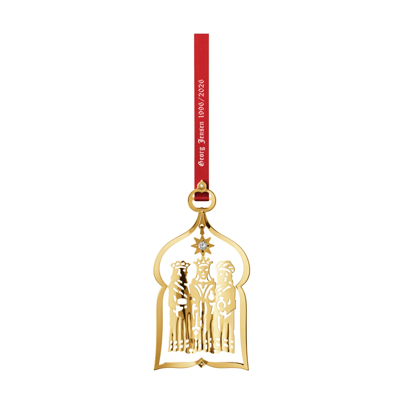 Georg Jensen επετειακό κινητό, έτους 1996, χρυσό Georg Jensen