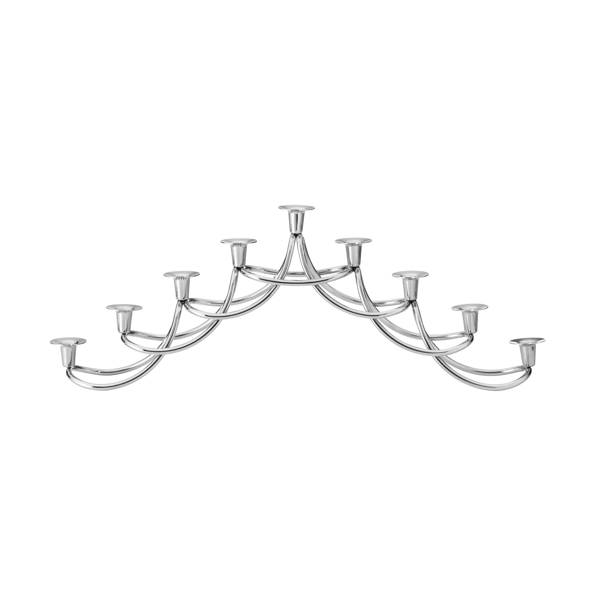 Harmony menorah κηροπήγιο, Ανοξείδωτο ατσάλι Georg Jensen