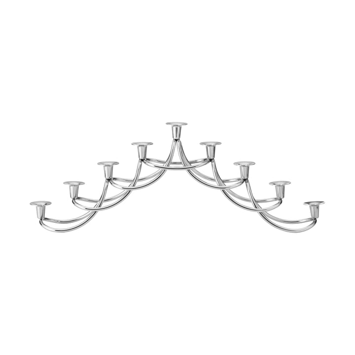 Harmony menorah κηροπήγιο - Ανοξείδωτο ατσάλι - Georg Jensen