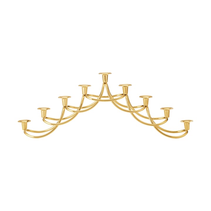 Harmony menorah κηροπήγιο - Επιχρυσωμέ�νο ανοξείδωτο ατσάλι - Georg Jensen