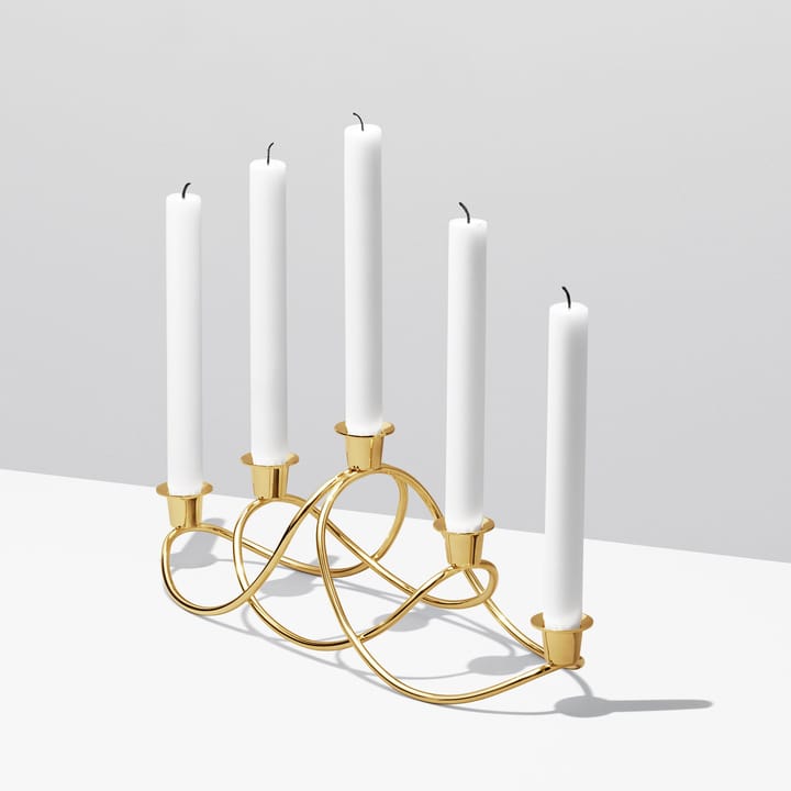 Harmony κηροπήγιο, επιχρυσωμένο Georg Jensen