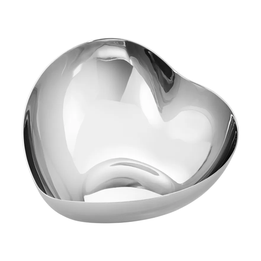Heart μπολ  , Ασημί, μεσαίο Georg Jensen