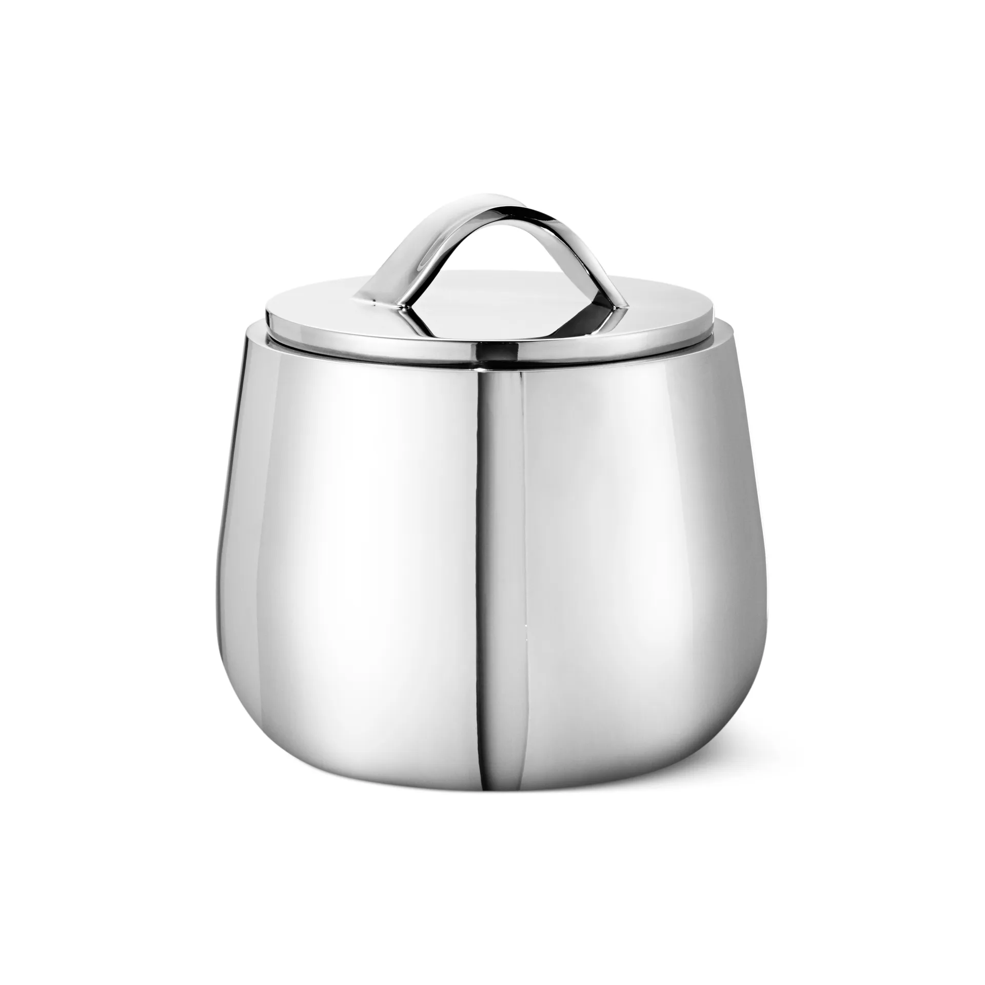 Helix ζαχαριέρα με καπάκι, Ανοξείδωτο ατσάλι Georg Jensen