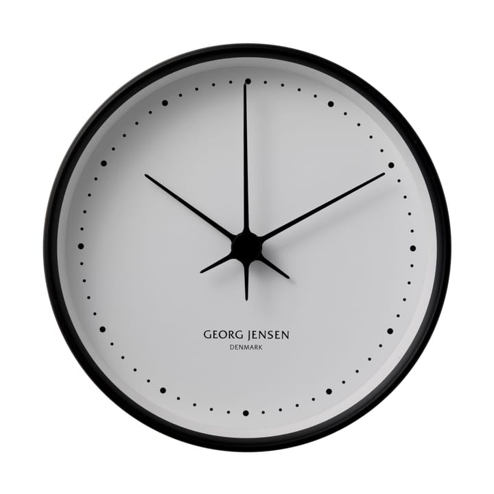 Koppel ρολόι τοίχου μαύρο-λευκό - Ø 22 cm - Georg Jensen
