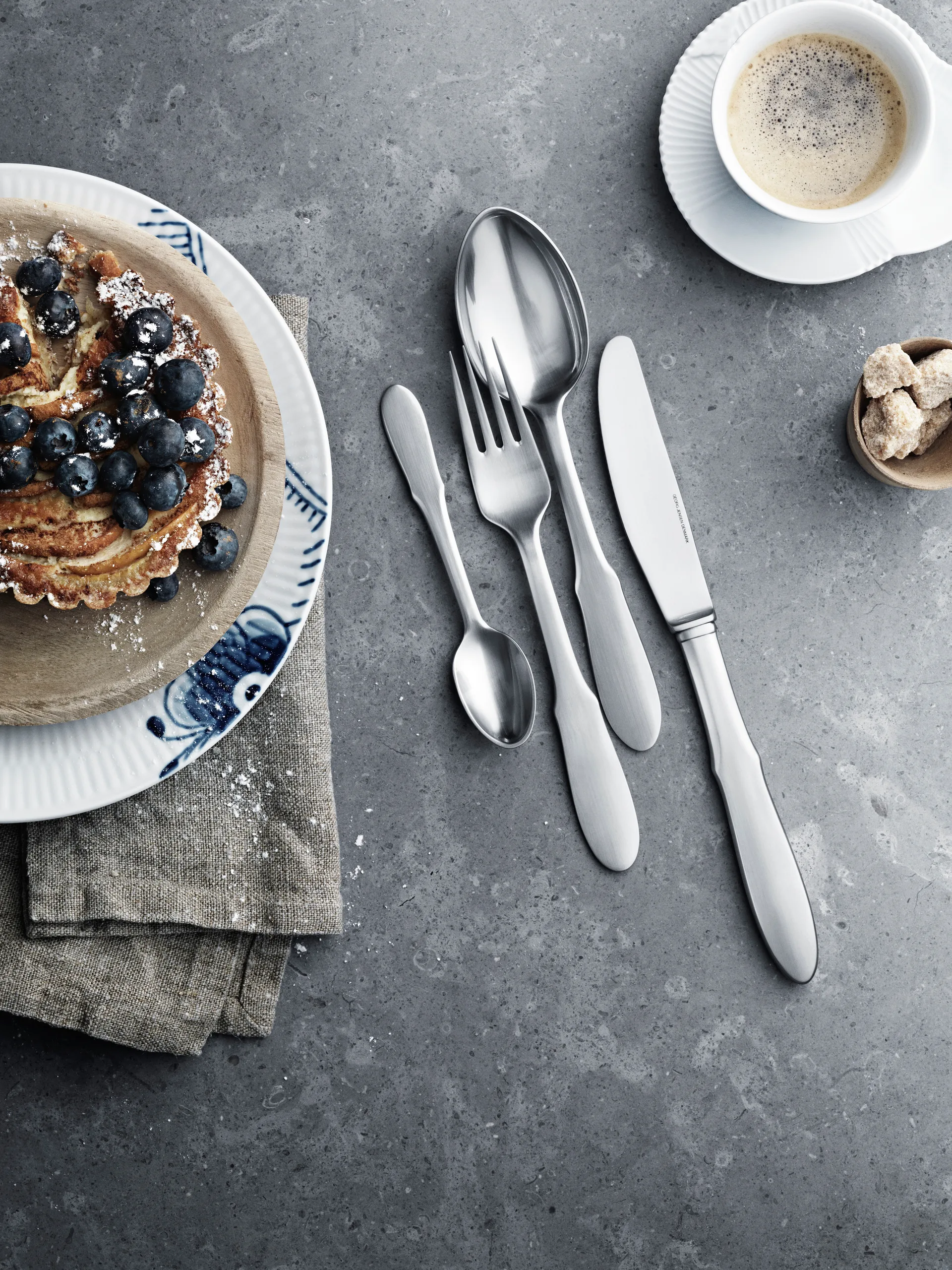 Mitra ματ κουτάλι της σούπας, Ανοξείδωτο ατσάλι Georg Jensen