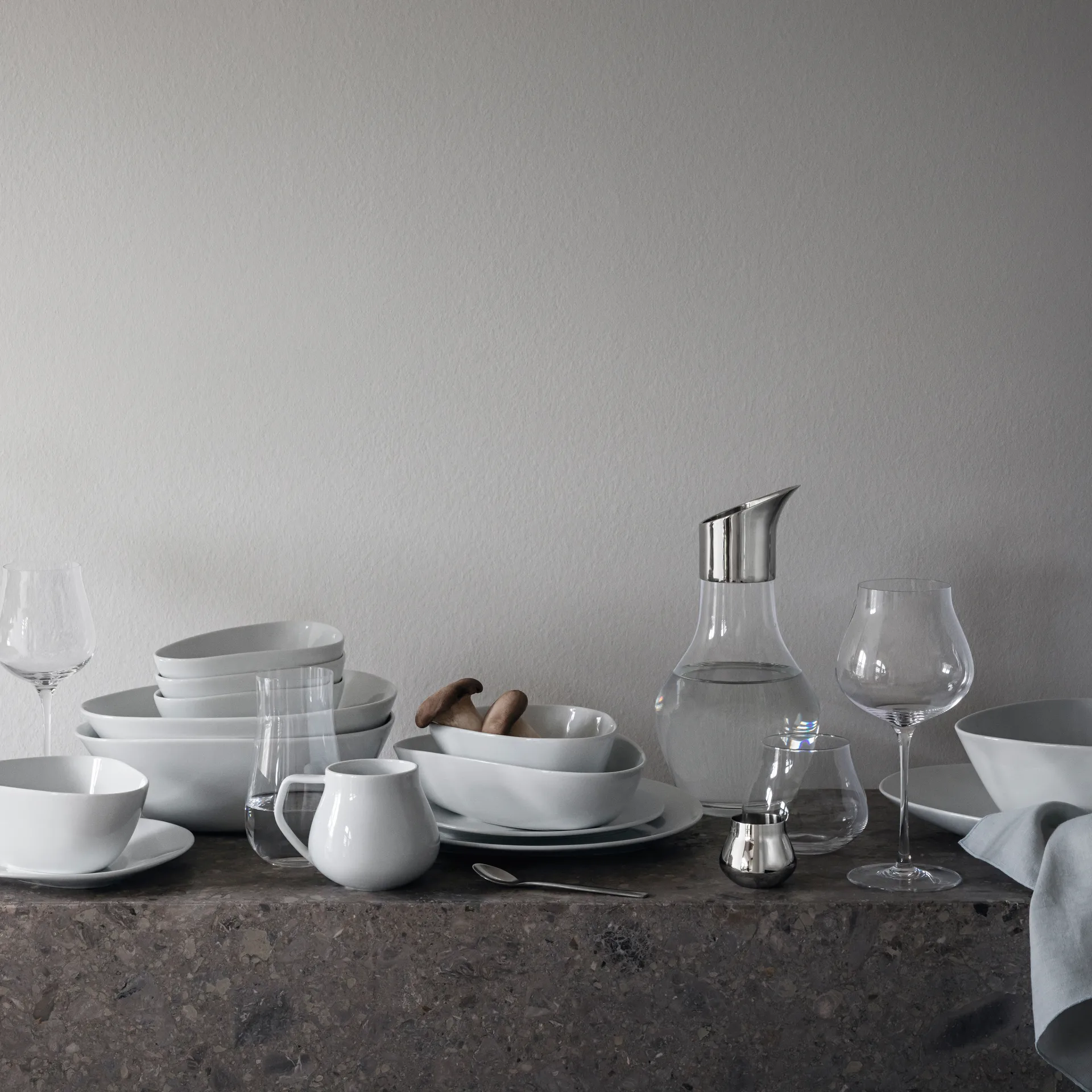 Sky μπολ σερβιρίσματος 26.7 cm., Πορσελάνη Georg Jensen