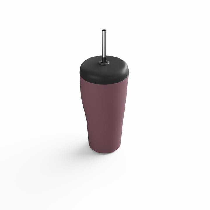 Θερμός Sky με καλαμάκι 40 cl, Ροζ Georg Jensen