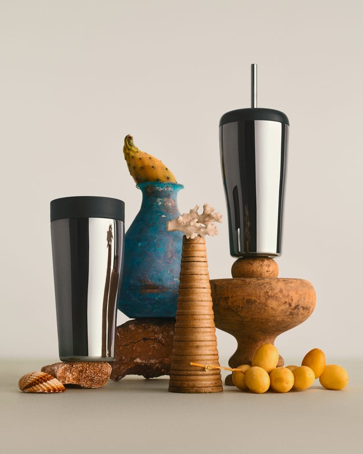 Θερμός Sky με καλαμάκι 40 cl, Ανοξείδωτο ατσάλι Georg Jensen