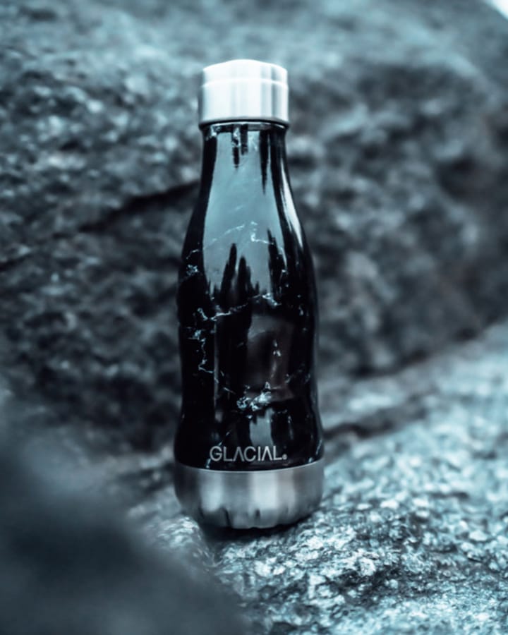 Glacial μπουκάλι νερού 280 ml - Black marble - Glacial