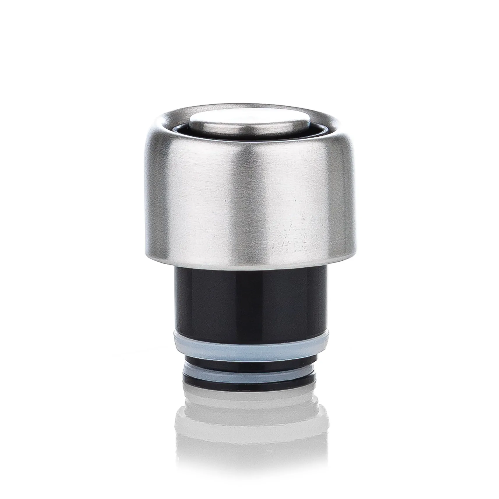 Glacial αθλητικό καπάκι για μπουκάλι νερού 280/400 ml, Stainless steel Glacial