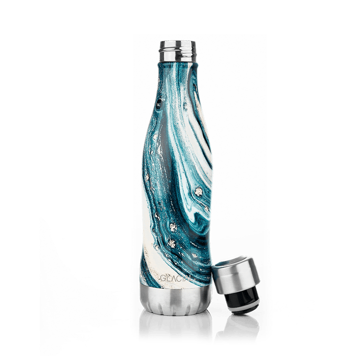 Glacial μπουκάλι νερού 400 ml - Indigo marble - Glacial