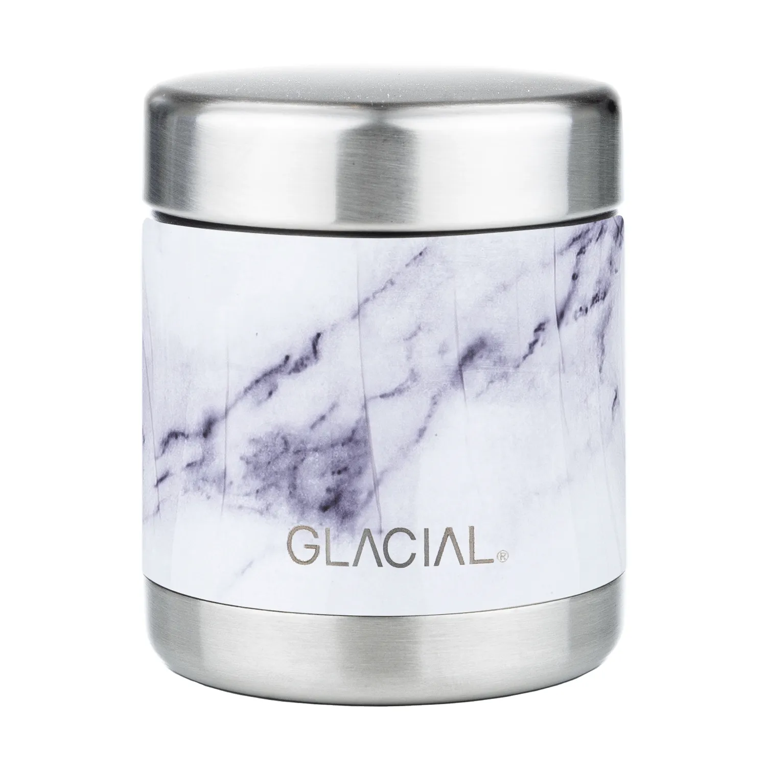 Glacial θερμός τροφίμων 450 ml, White marble Glacial