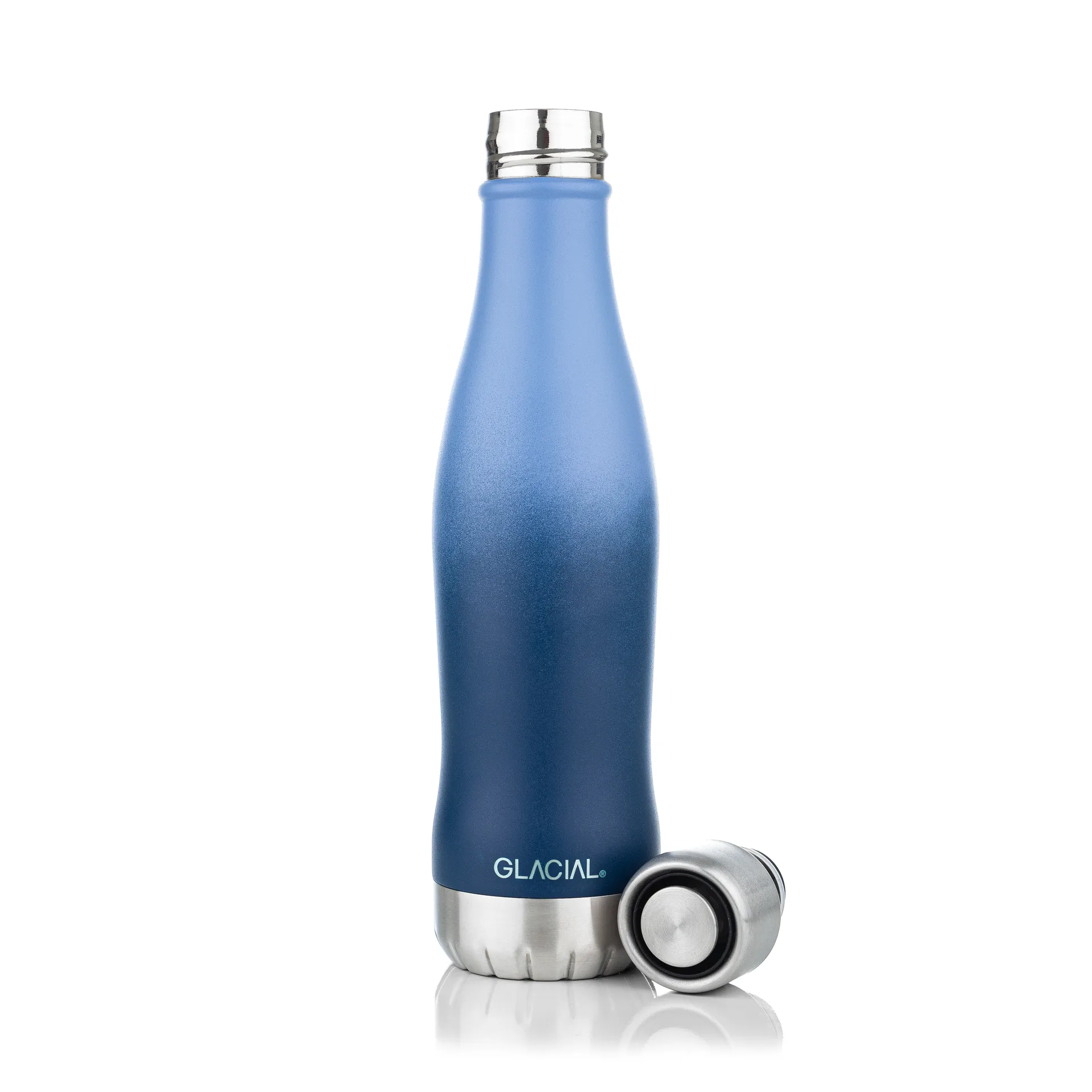 Glacial μπουκάλι νερού active 400 ml, Blue fade Glacial