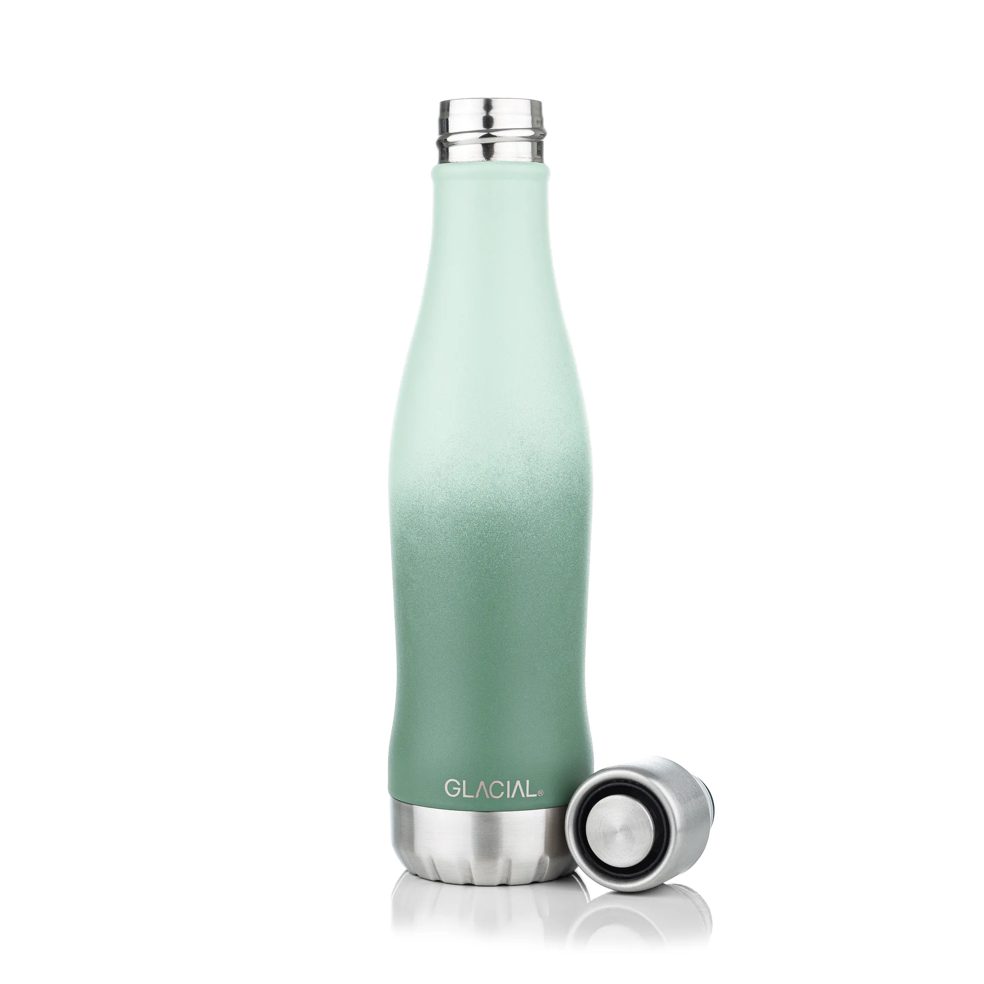 Glacial μπουκάλι νερού active 400 ml, Green fade Glacial
